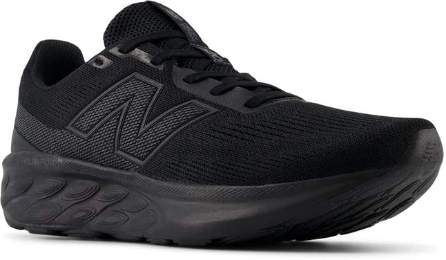 NEW BALANCE MEN'S 520 V9 TRIPLE BLACK RUNNING SHOES