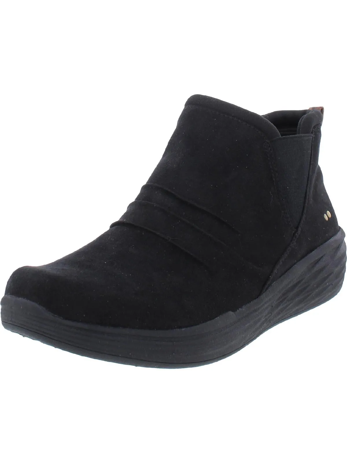Niah Womens Faux Suede Ankle Boots