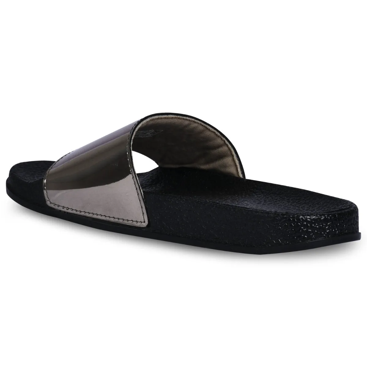 Paragon  K10907L Women Casual Slides | Stylish Sliders for Everyday Use for Ladies | Trendy & Comfortable Slippers with Cushioned Soles