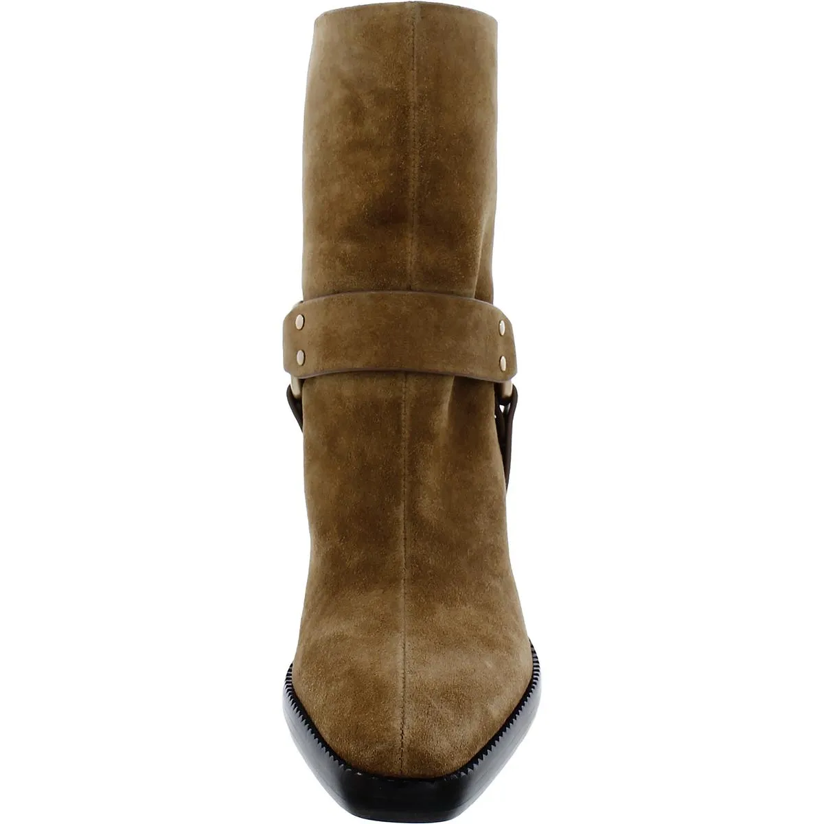 RIO WESTERN Womens Leather Pointed Toe Ankle Boots