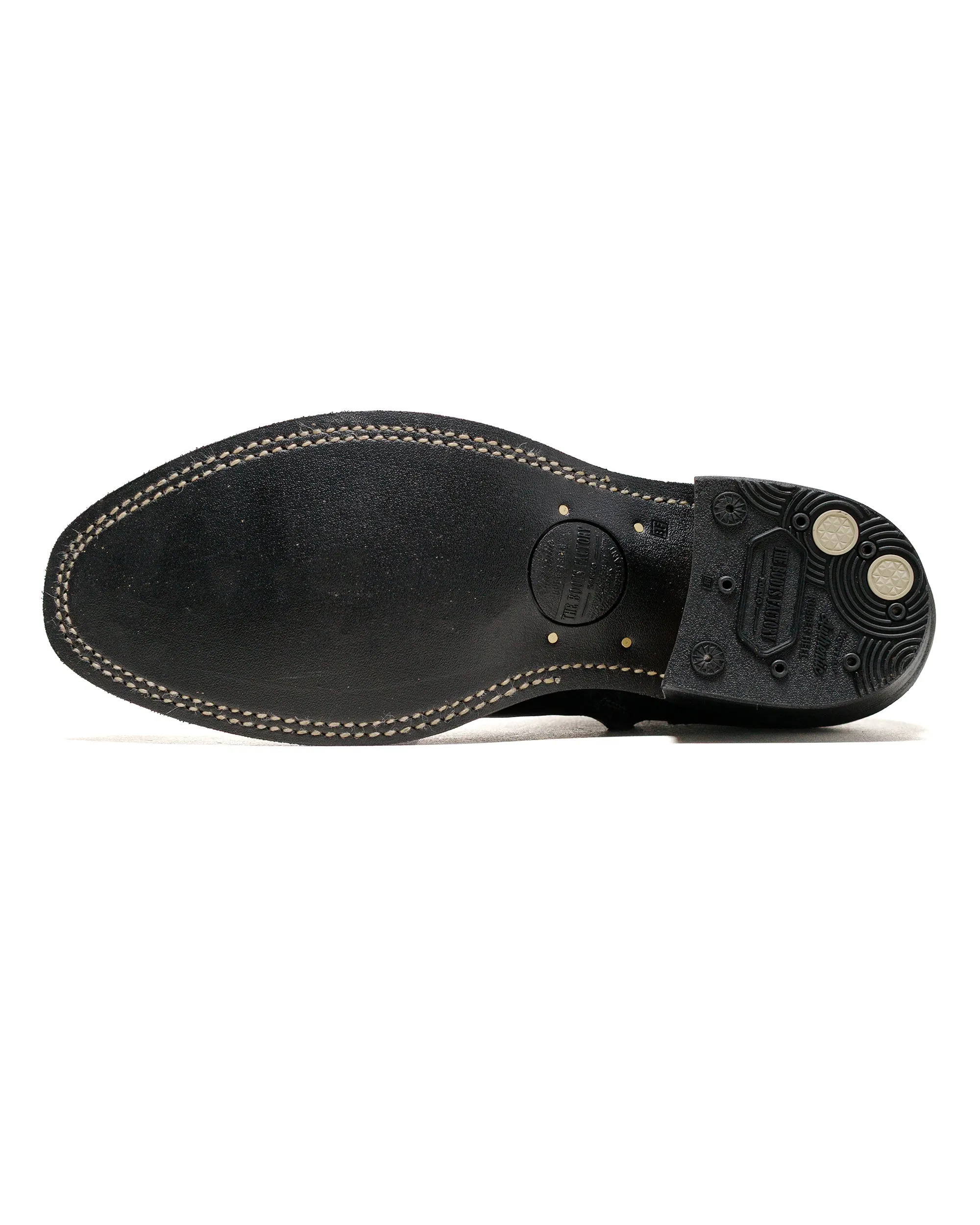 Rolling Dub Trio Loro Zip Black Flame Embroidery