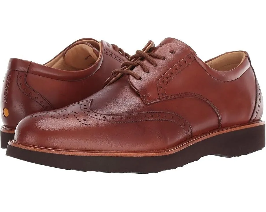 Samuel Hubbard Tipping Point M2130-065 Oxford Men UK 8 Brown Dress Shoes ZPO1292