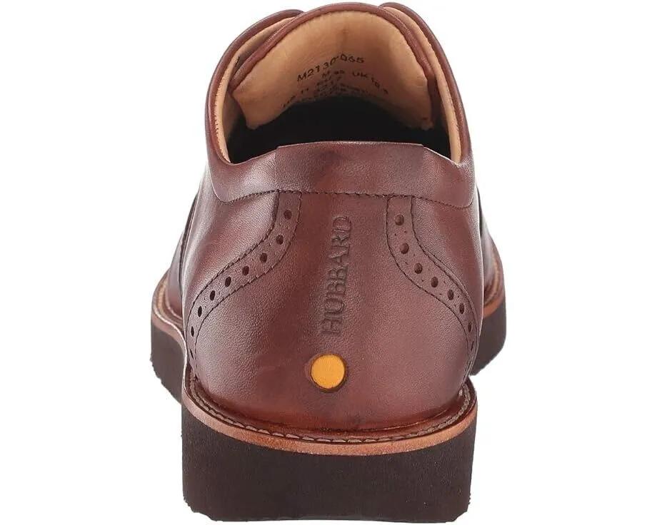 Samuel Hubbard Tipping Point M2130-065 Oxford Men UK 8 Brown Dress Shoes ZPO1292