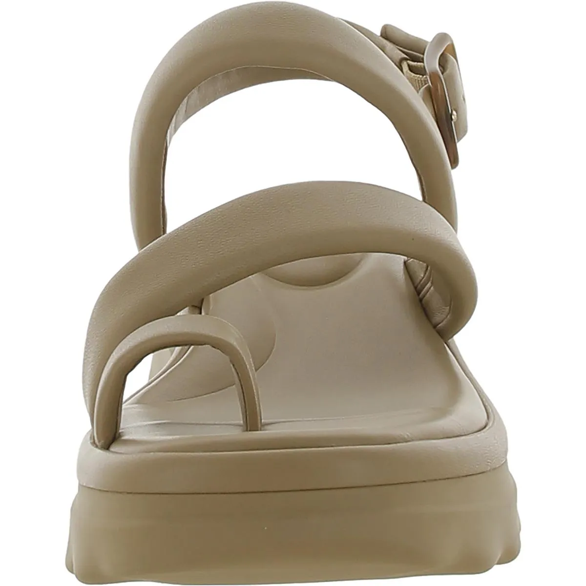 Santa Cruz Womens Leather Ankle Strap Platform Sandals