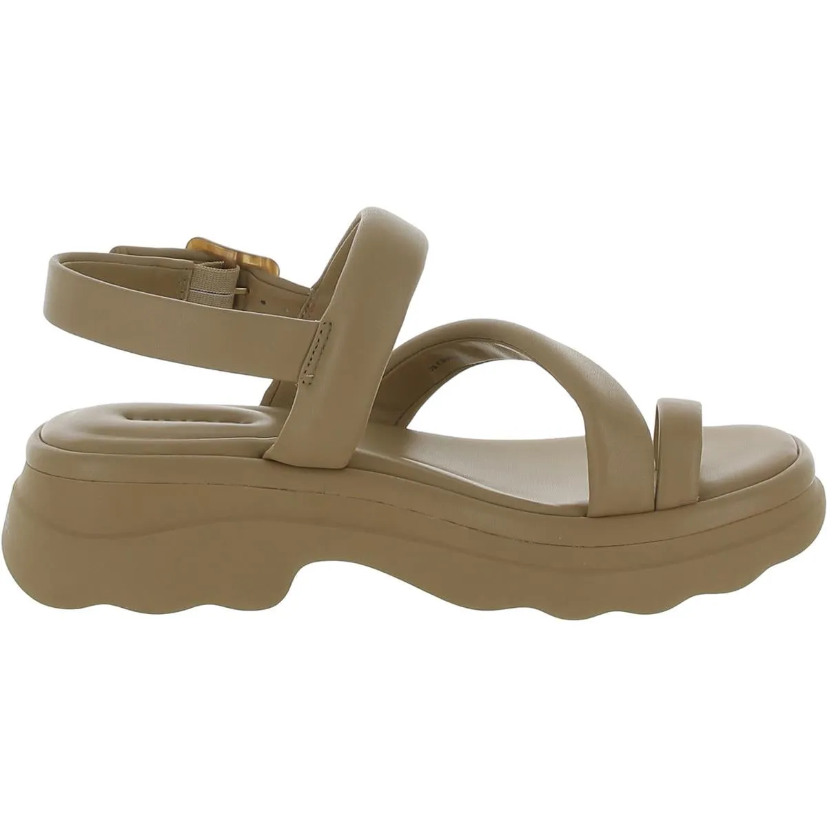 Santa Cruz Womens Leather Ankle Strap Platform Sandals
