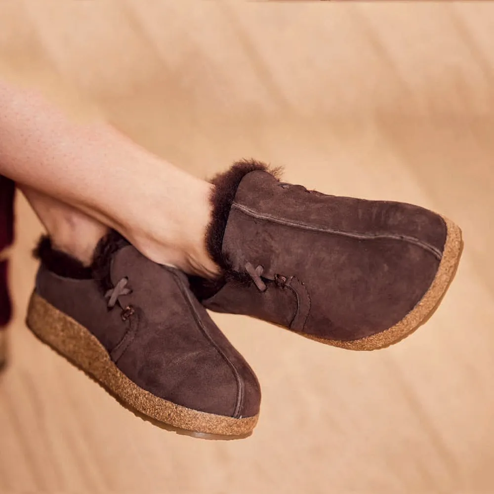 Sheepskin Clogs - Saskatchewan - Coffee AW24 (Adults 37-42)