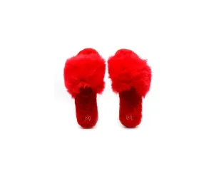 Slumber Slipper Cupid In Red