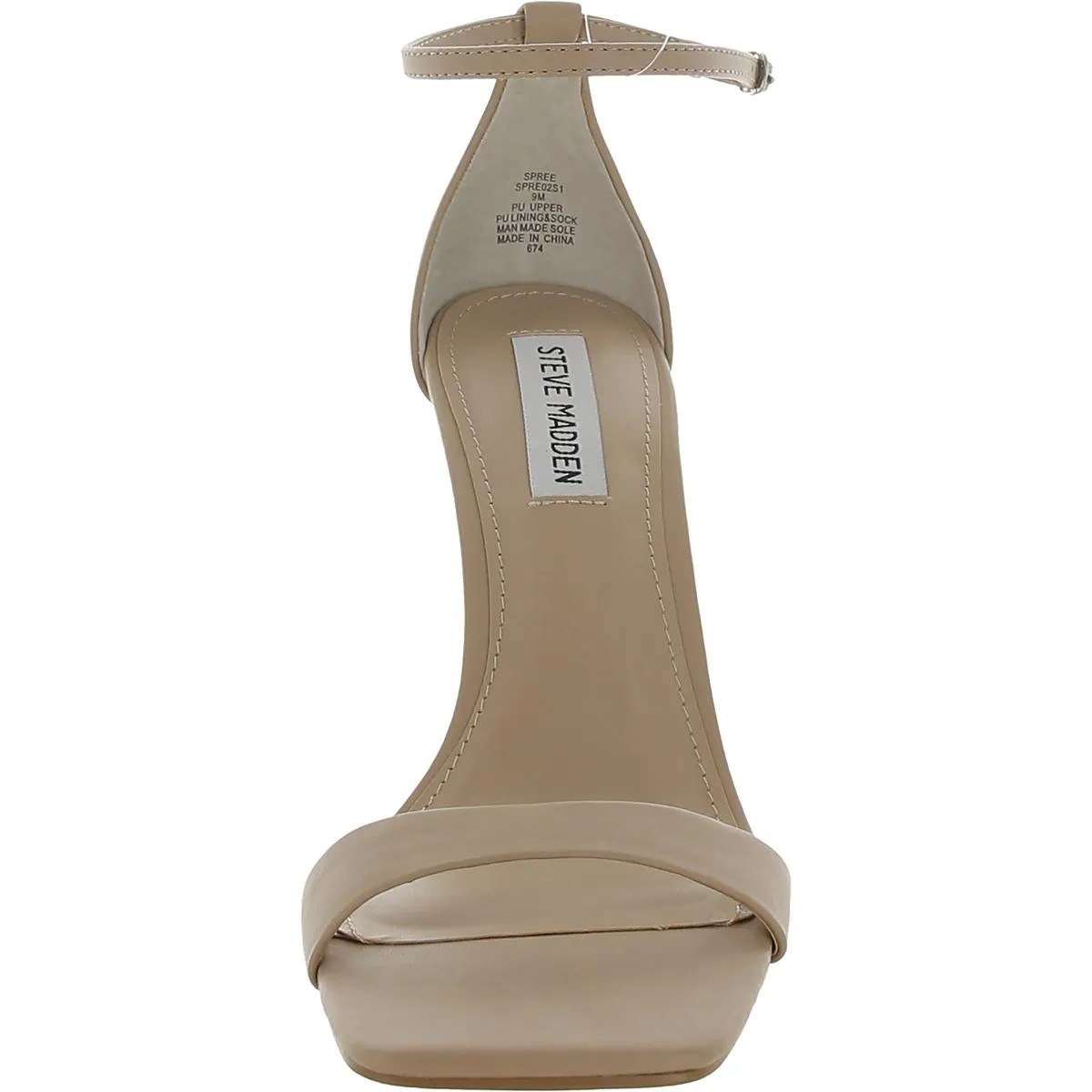 Spree Womens Buckle Ankle Strap Dress Sandals