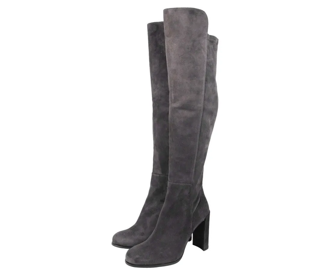 Stuart Weitzman Women's Alljill Suede Over The Knee Boot