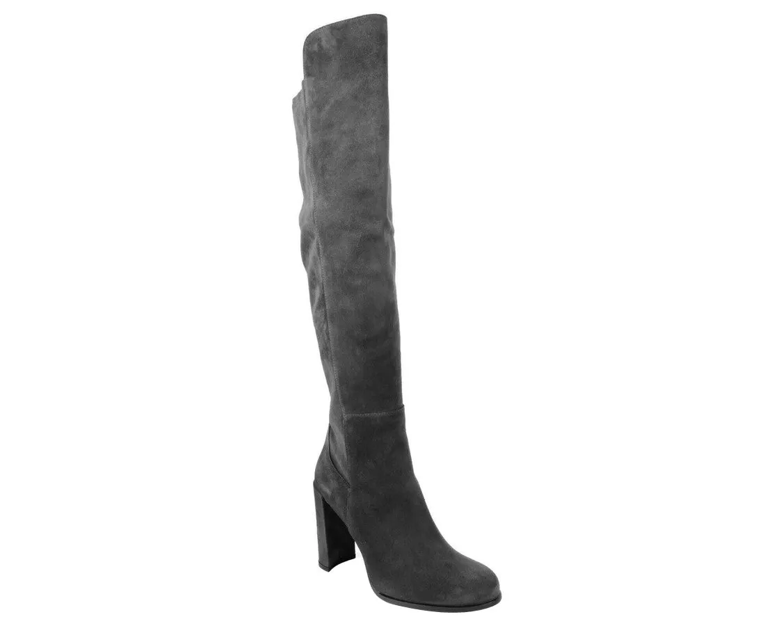 Stuart Weitzman Women's Alljill Suede Over The Knee Boot