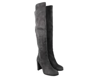 Stuart Weitzman Women's Alljill Suede Over The Knee Boot