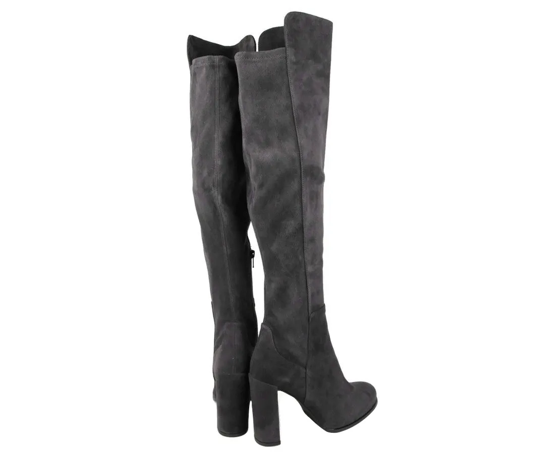 Stuart Weitzman Women's Alljill Suede Over The Knee Boot