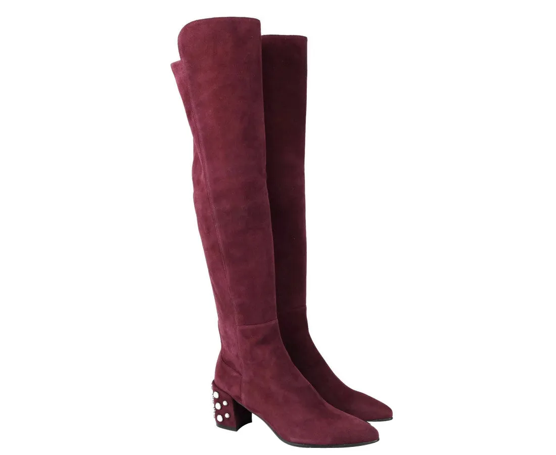 Stuart Weitzman Women's Suede Knee High Boot
