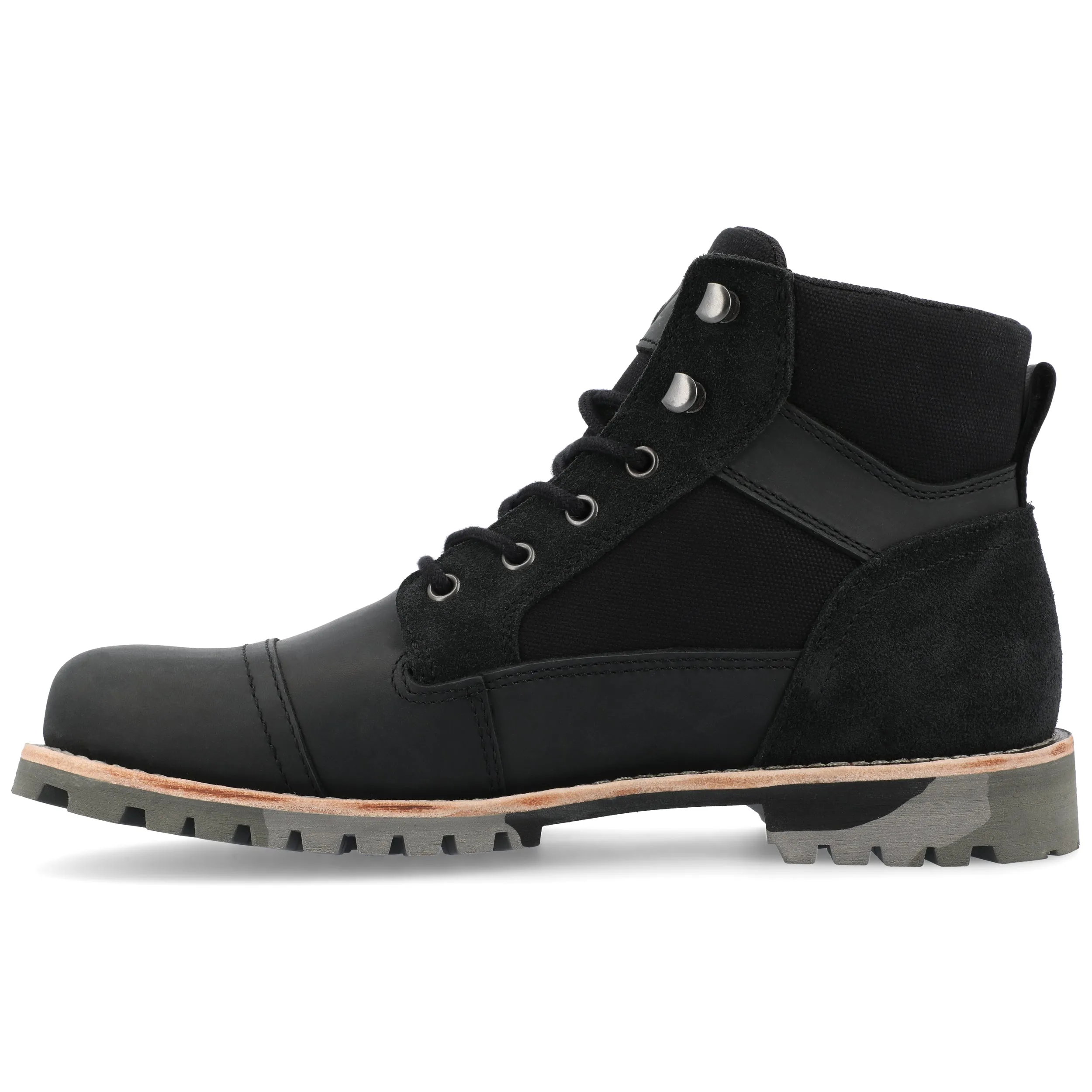 Territory Brute Water Resistant Cap Toe Lace-up Boot