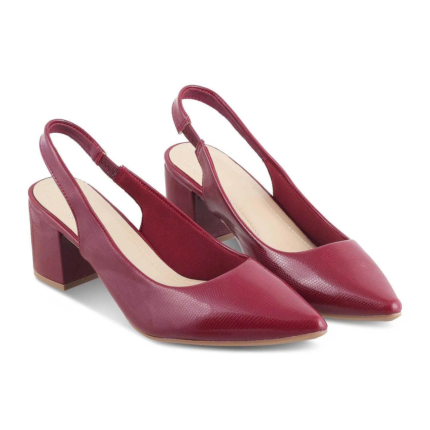 The Edmonton Wine Women's Dress Slingback Pumps Tresmode