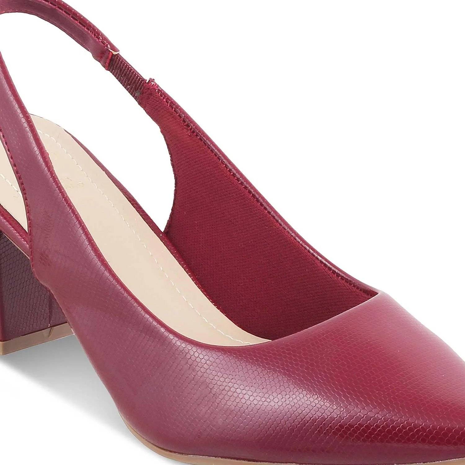 The Edmonton Wine Women's Dress Slingback Pumps Tresmode