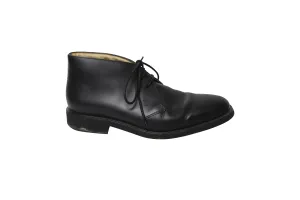 Tod's Desert Boots in Black Calfskin Leather
