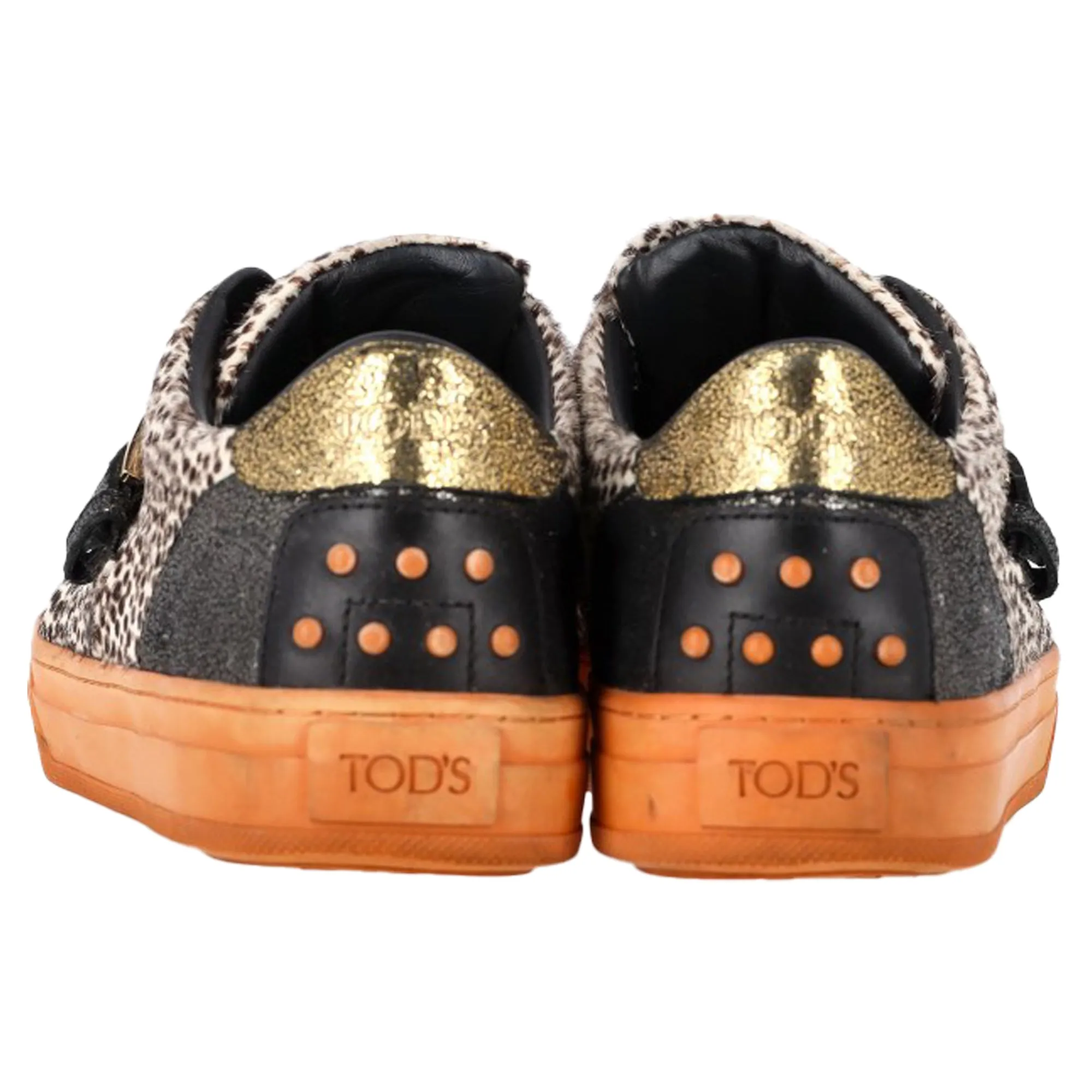 Tod's Fringed Sneakers in Multicolor Leather