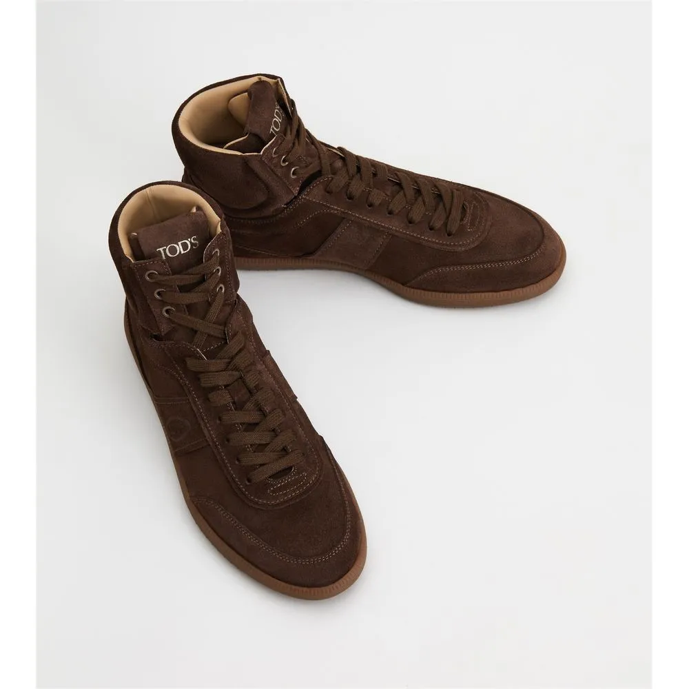 Tod's Tabs Sneakers High-Top in Suede