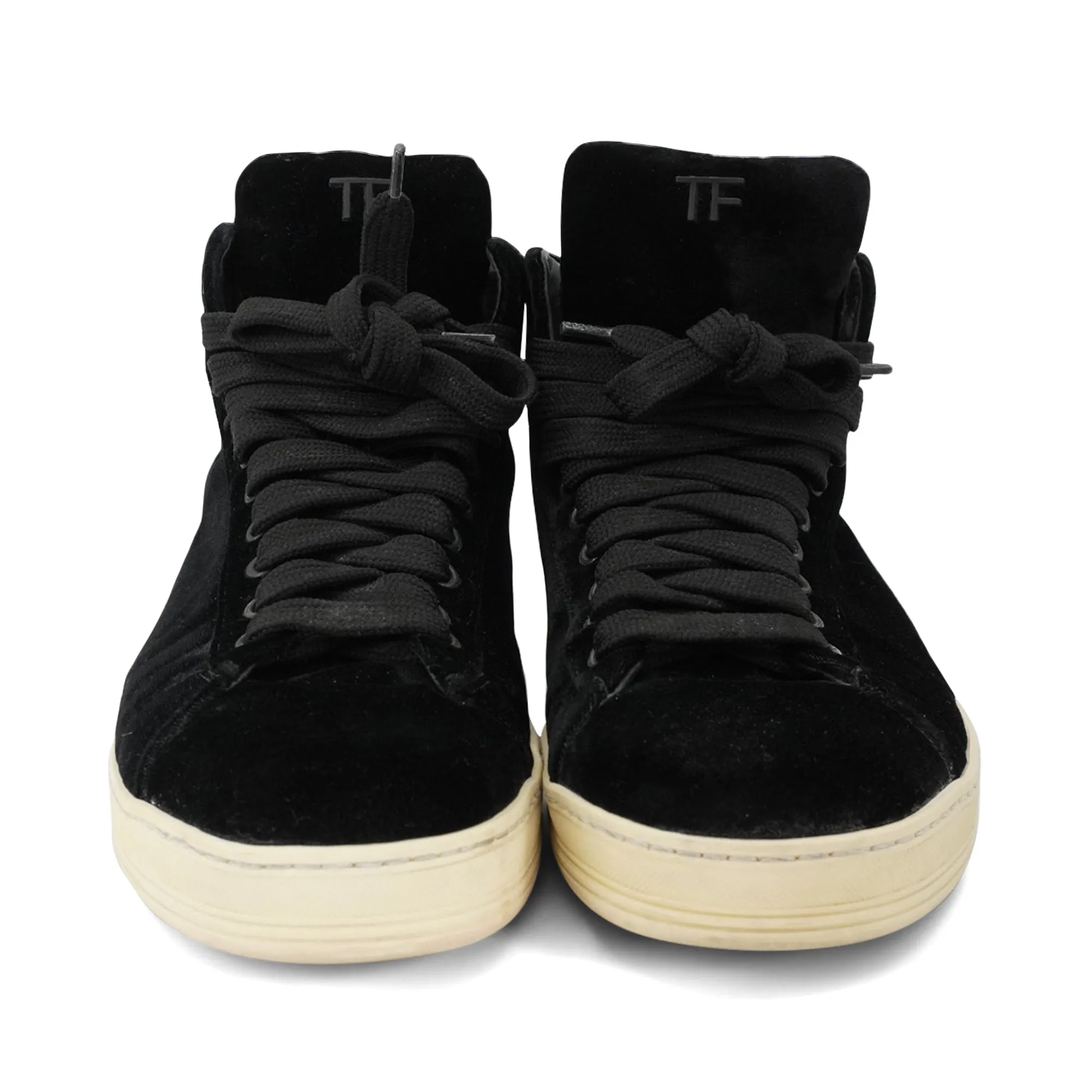 Tom Ford 'Russel' Velvet Sneakers - Men's 7