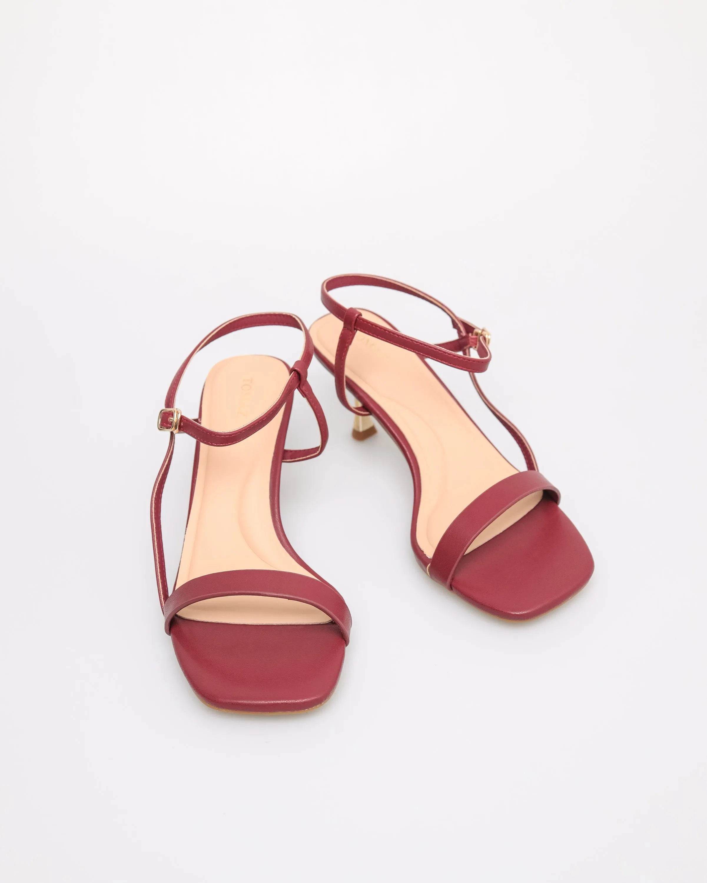Tomaz YX175 Ladies Strappy Slingback Heels