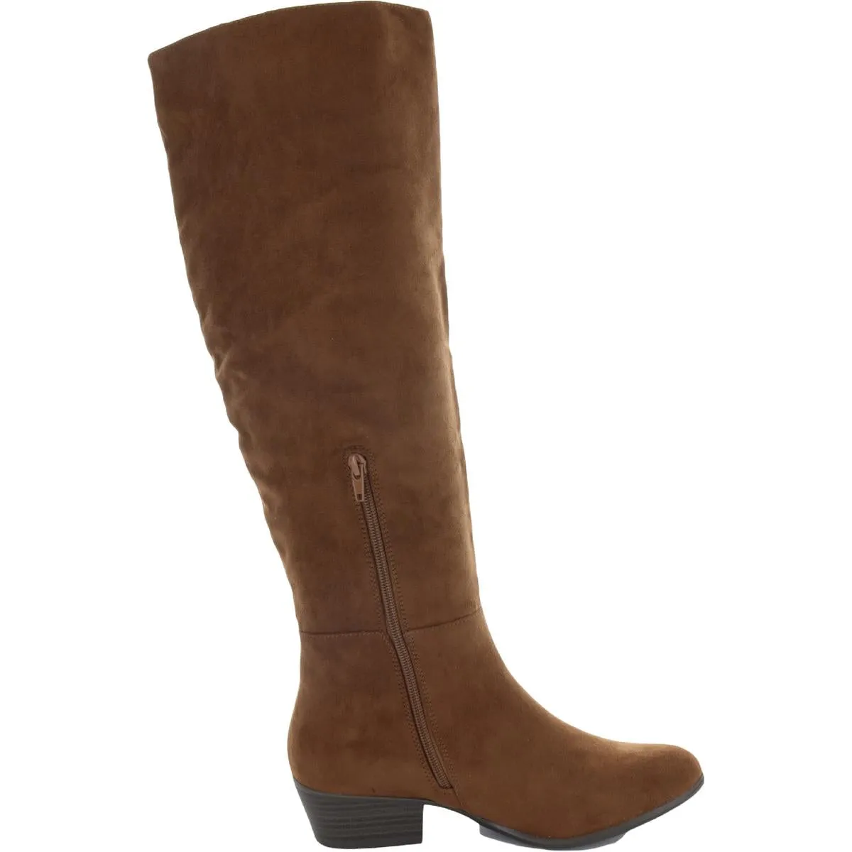 Treasure Womens Zipper Tall Knee-High Boots