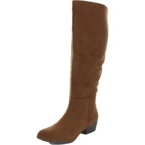 Treasure Womens Zipper Tall Knee-High Boots