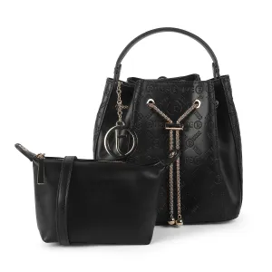 Tresmode Bucket Black Women's Handbag