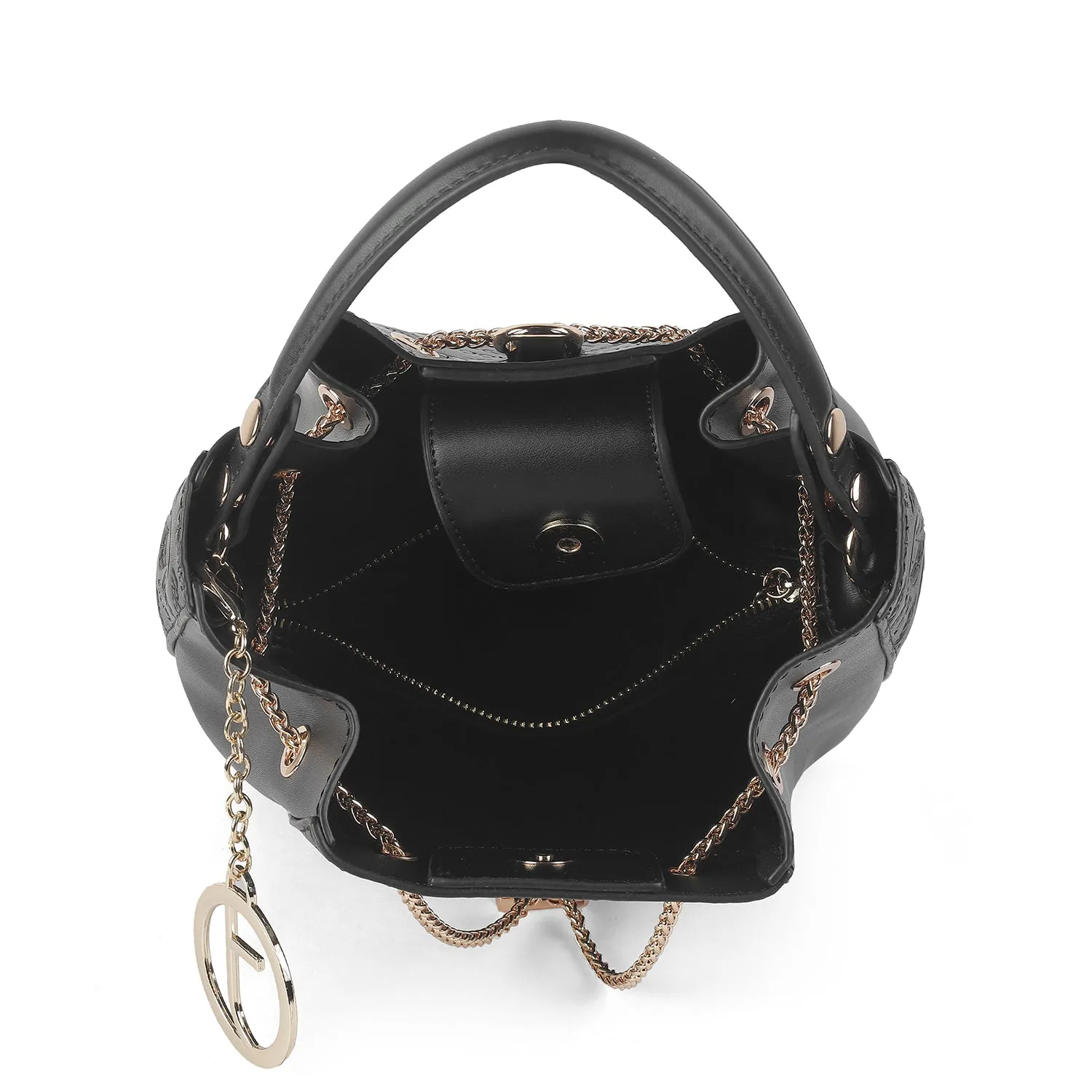 Tresmode Bucket Black Women's Handbag