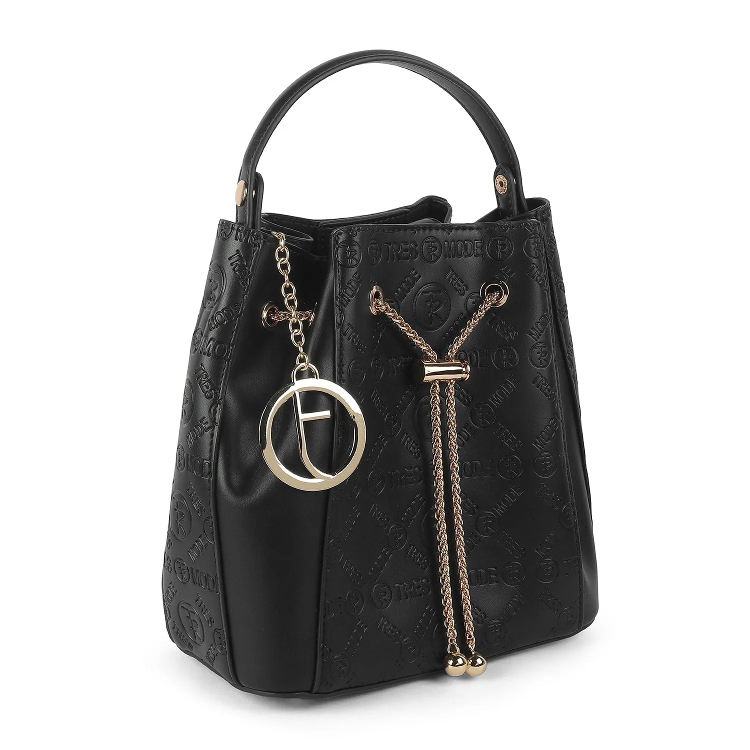 Tresmode Bucket Black Women's Handbag
