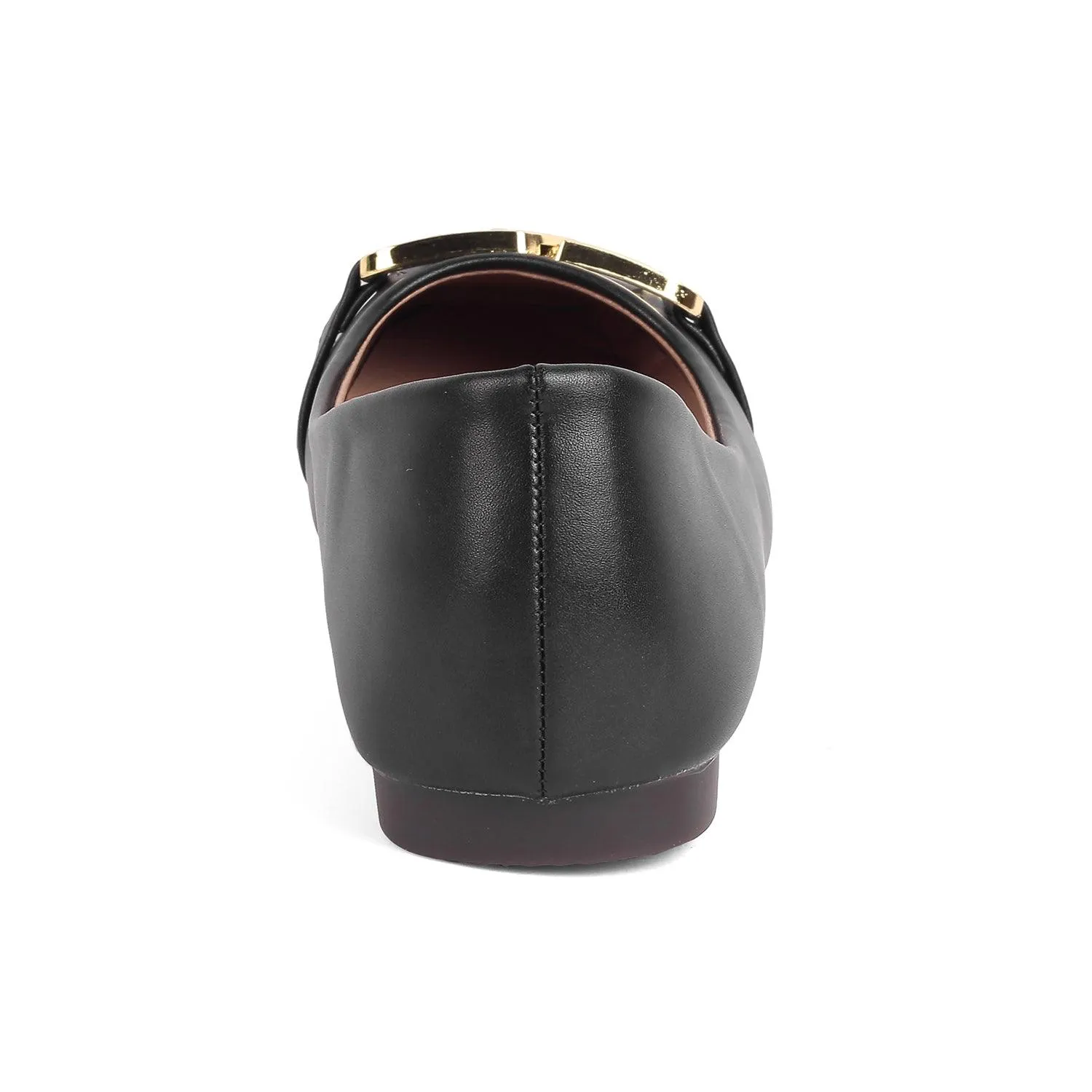 Tresmode Pici Black Women's Dress Ballerinas