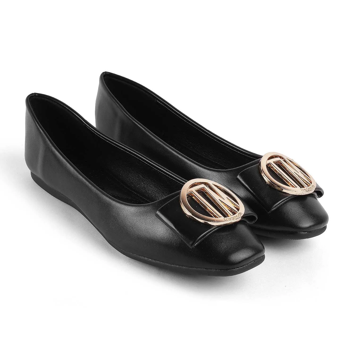 Tresmode Trego Black Women's Dress Ballerinas