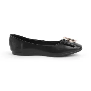 Tresmode Trego Black Women's Dress Ballerinas