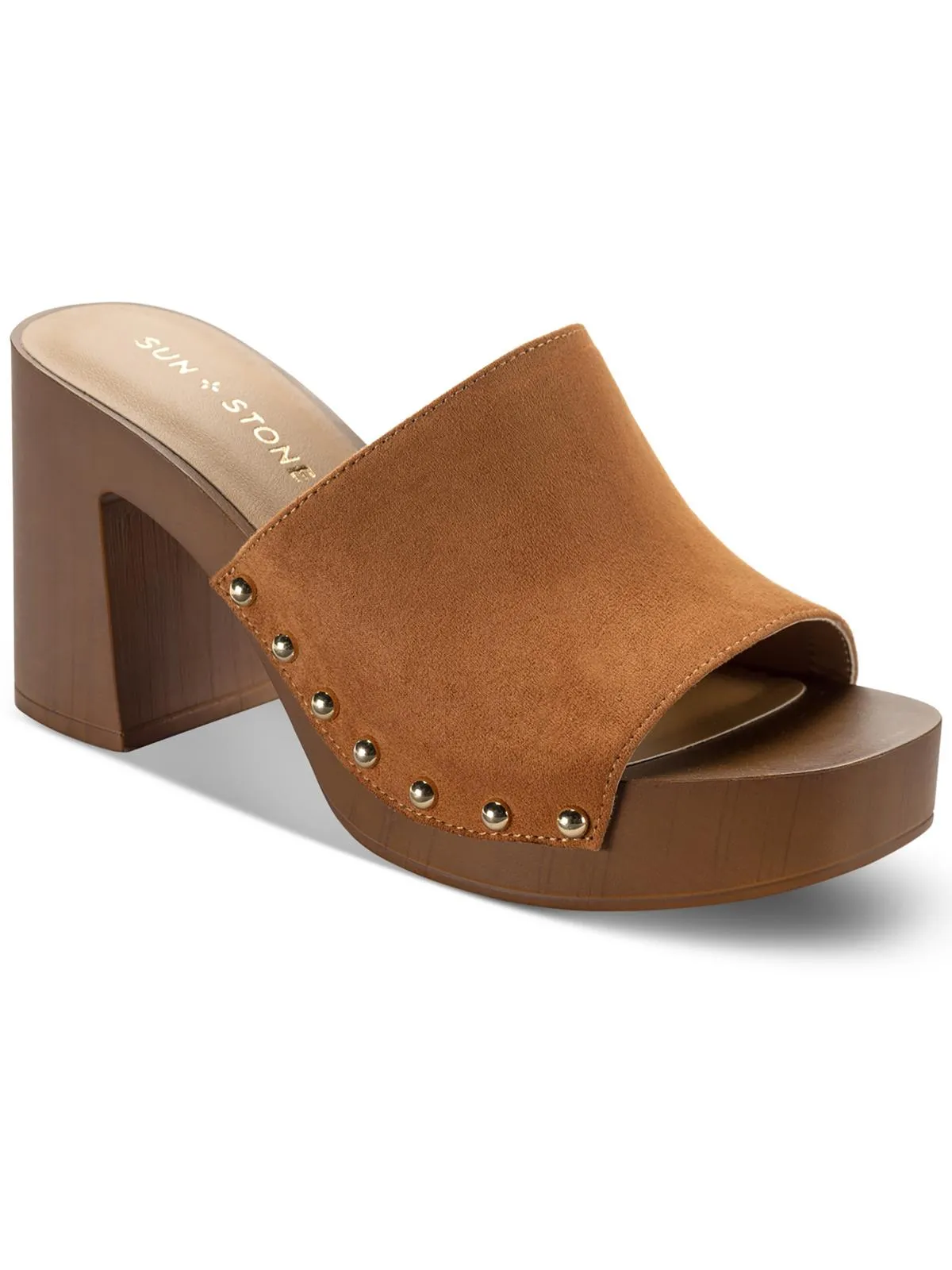 TWIGGYY Womens Open toe Retro Block Heel