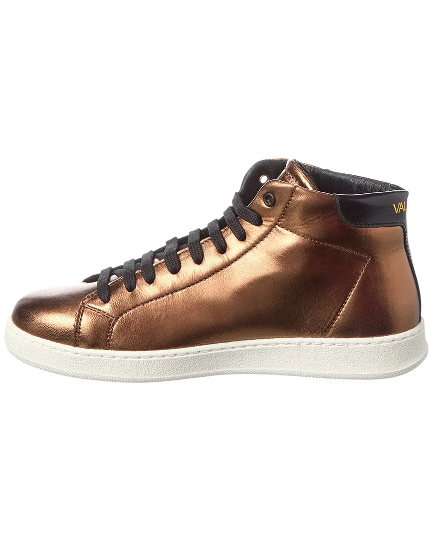 Valentino by Mario Valentino Gaia Leather High-Top Sneaker