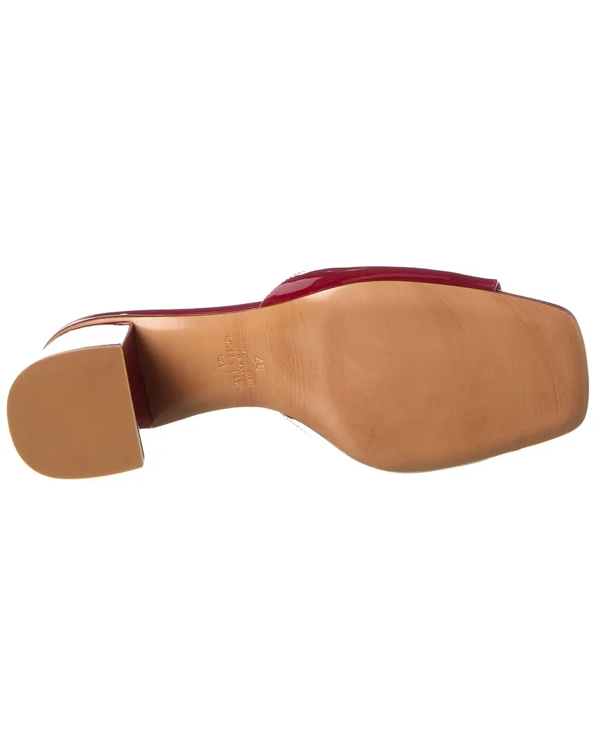 Valentino VLogo 60 Patent Sandal