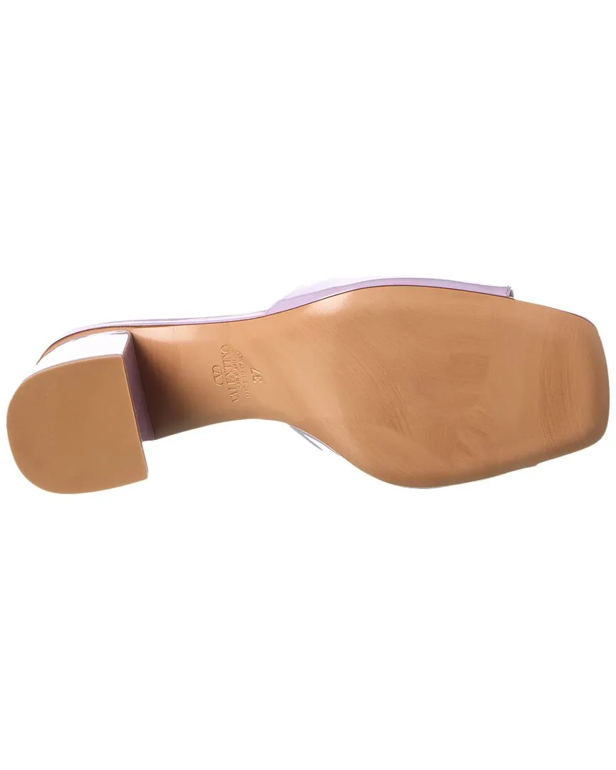 Valentino VLogo 60 Patent Sandal