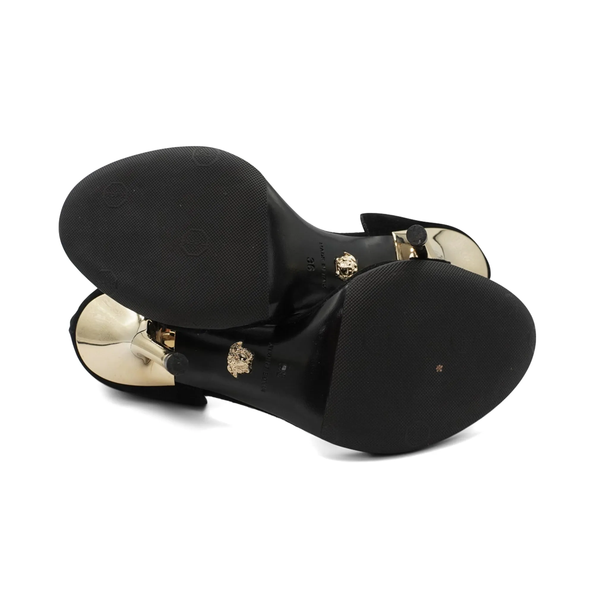Versace 'Medusa Chain' Sandals - Women's 36