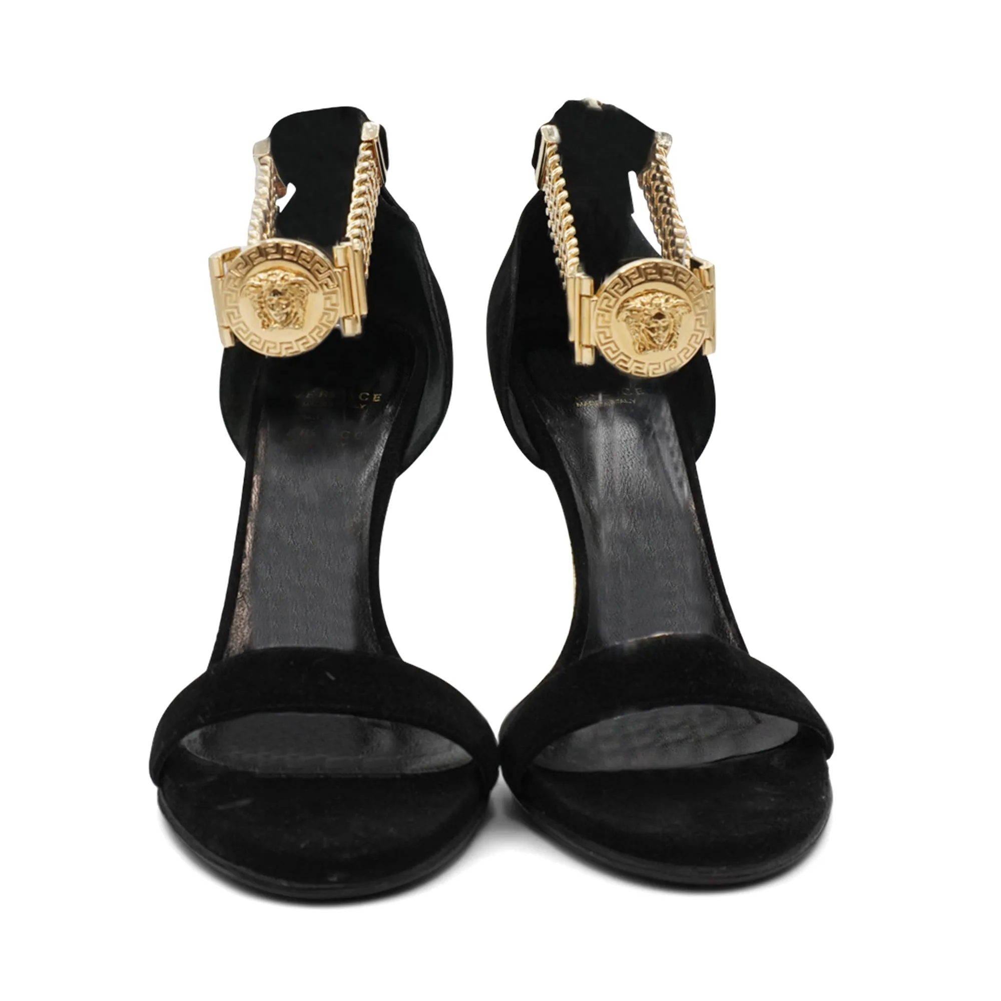 Versace 'Medusa Chain' Sandals - Women's 36