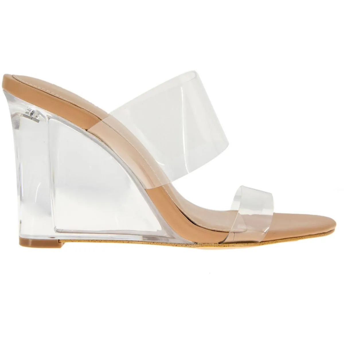 Walina  Womens Slip On Dressy Wedge Sandals