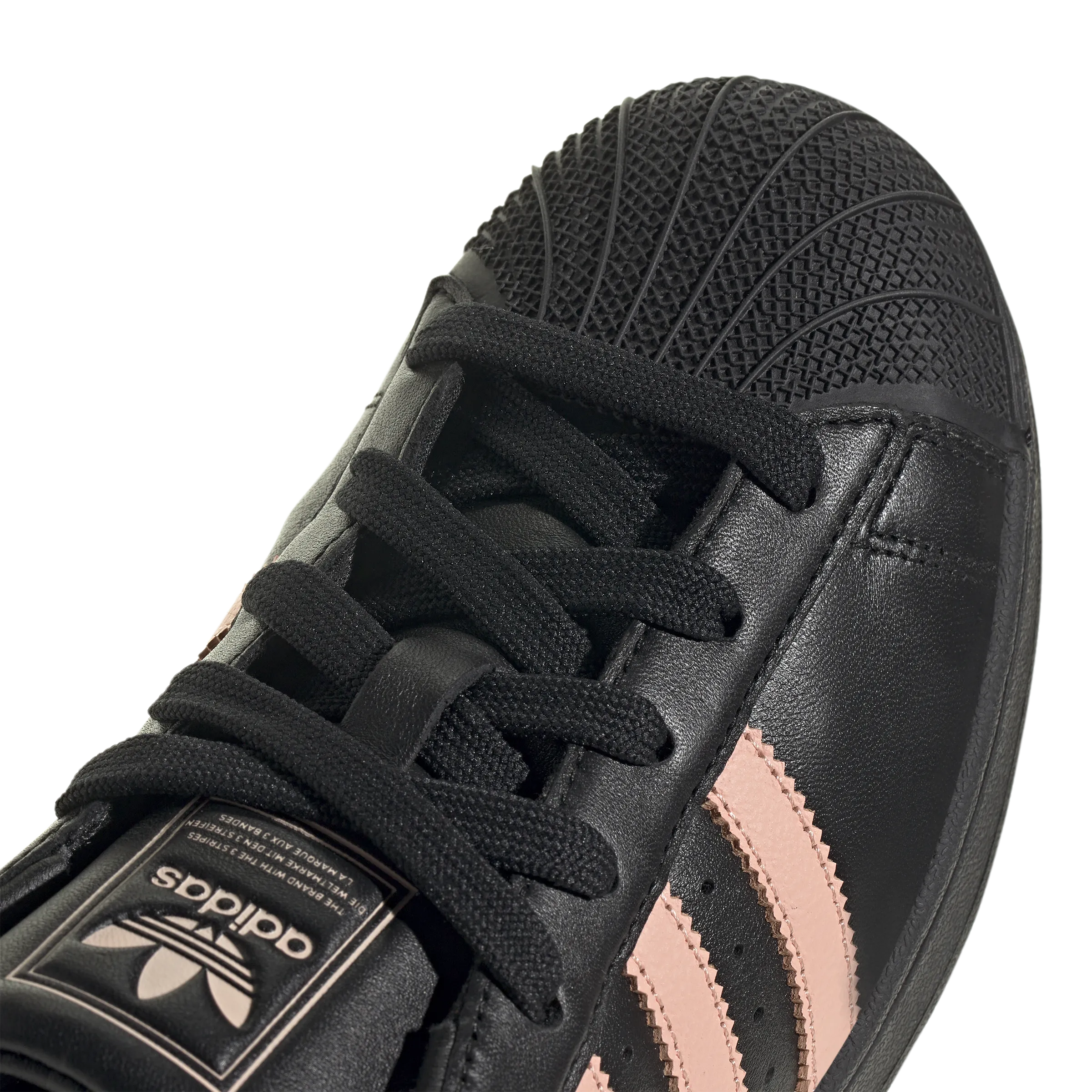 Wmns Superstar 'Core Black Glow Pink'