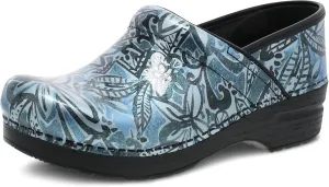 Women Prof Clog In Denim Floral