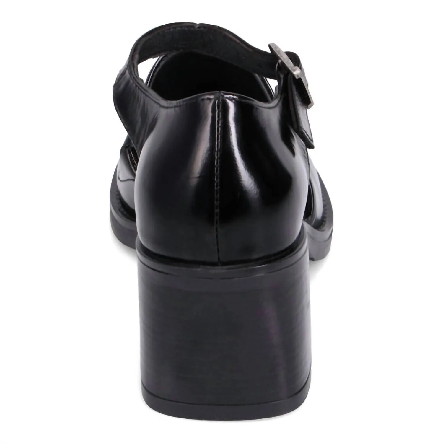 Women Rita Heel Sandal In Black Pat