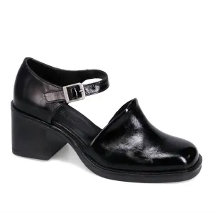 Women Rita Heel Sandal In Black Pat