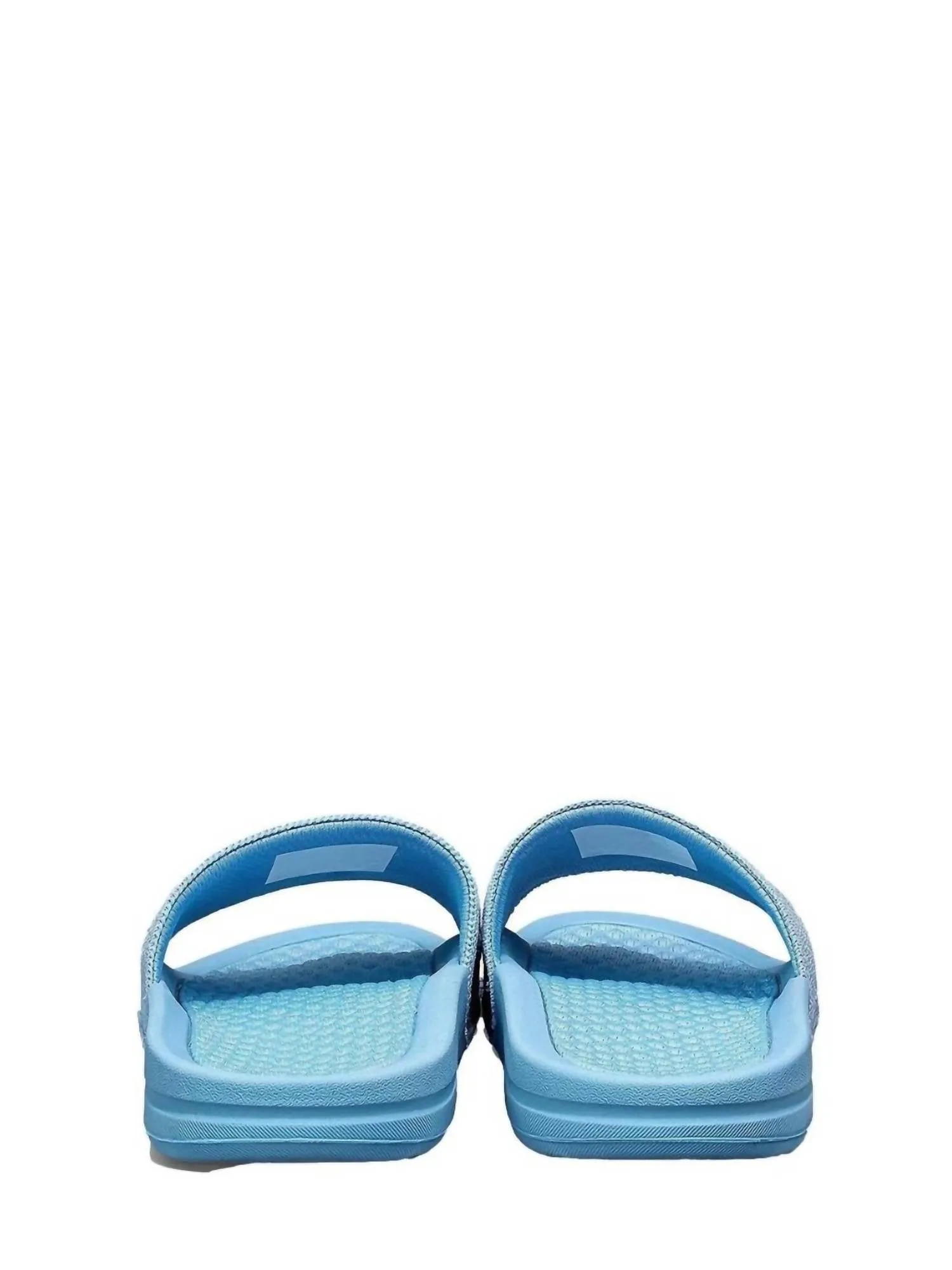 Women's Big Logo Techloom Slide In Ice Blue