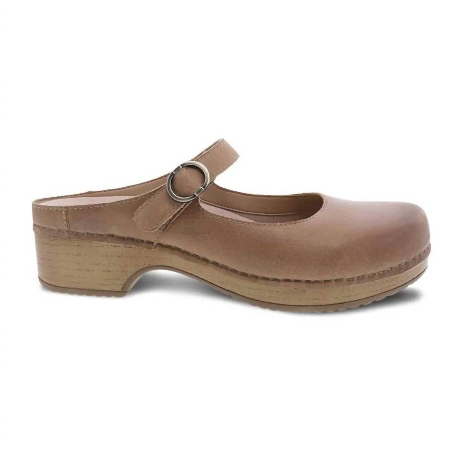 Women's Bria Mary Jane Clog In Tan