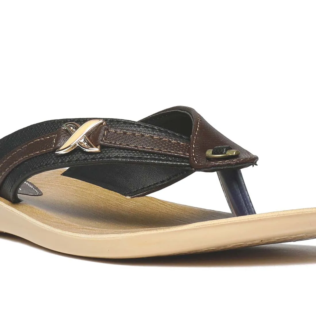 Women's Brown Solea Flip-Flops