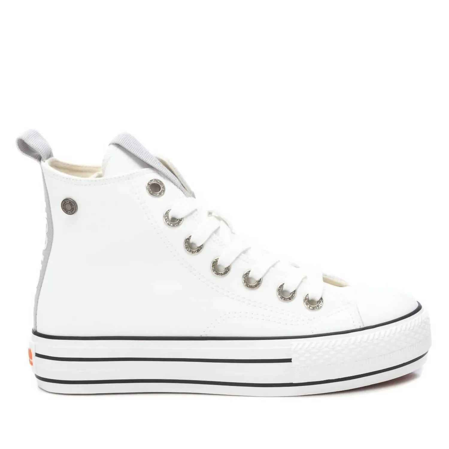 Women's Casual High Top Sneakers In White