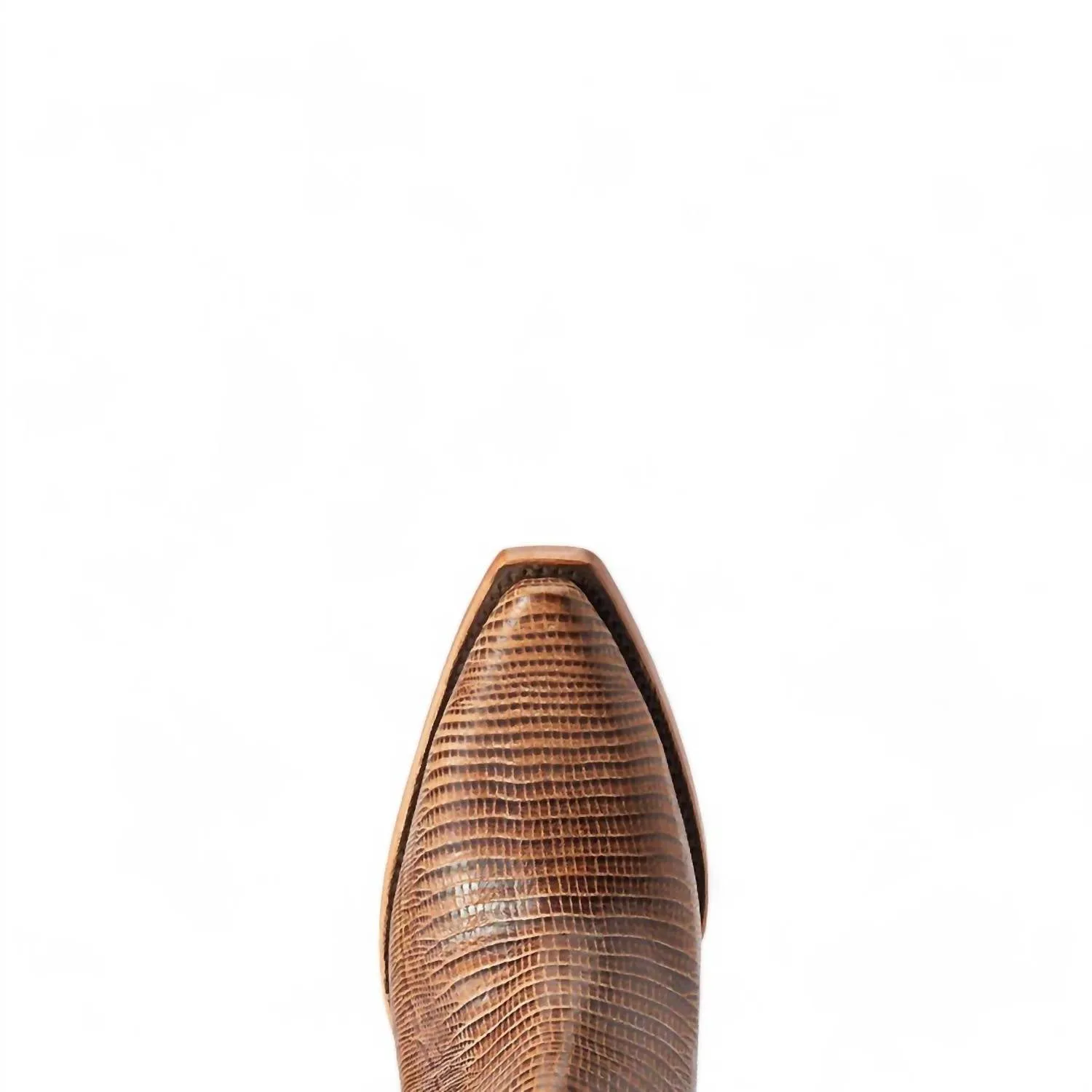 Women's Dixon Bootie In Brown Lizard Print