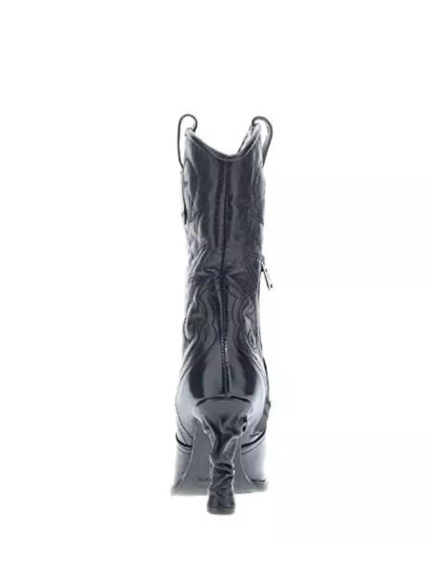 Women's Fervie Leather Boot In Nero